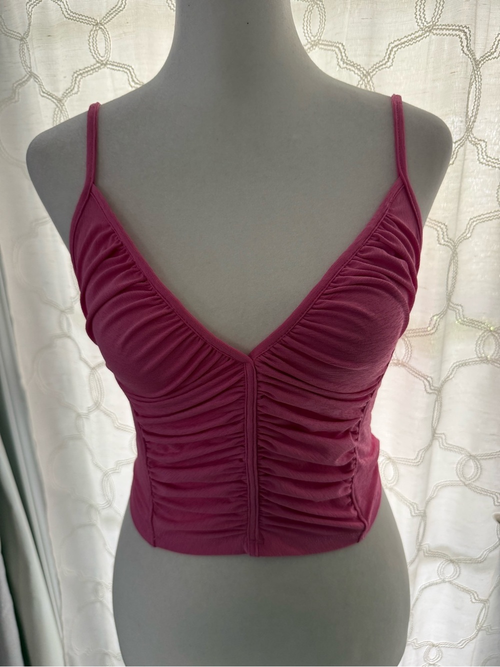 Urban outfitters ruched cami